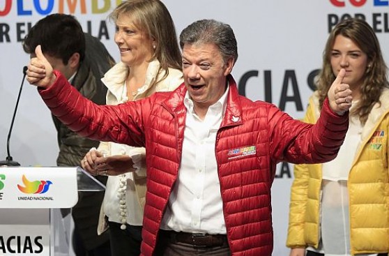 Santos: "Se elegirá entre fin de la guerra y guerra sin fin"