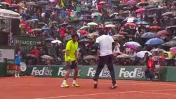 Mira el inolvidable baile de rap en la previa del Roland Garros
