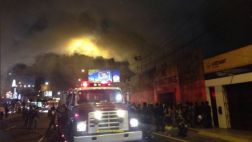 Incendio se registró en cuadra 7 de la Av. La Marina