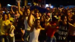 Celebraron título en las calles por un tuit y todo era falso