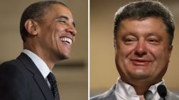 Obama da "apoyo total" al nuevo presidente de Ucrania