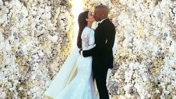 Kim Kardashian y Kanye West: las románticas fotos de su boda