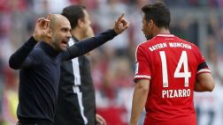 Pep Guardiola explicó por qué Bayern renovó con Pizarro