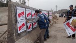 MML clausuró empresa que arrojaba desmonte al río Rímac