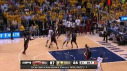 NBA: el tiro de George que fue una daga en el corazón del Heat