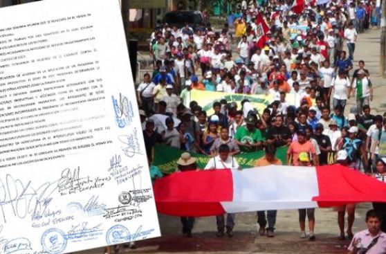 ¿Qué acordó el gobierno con los cocaleros del Vraem?