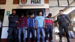 Detienen a presuntos traficantes de billetes falsos