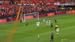Tridente letal: Sneijder, Robben y Van Persie en gol holandés
