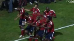El gol que 'Teo' hizo en honor a los ciclistas colombianos