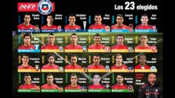 Con Arturo Vidal, Chile presentó lista final de 23 para Brasil