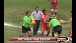 Violencia en Copa Perú: jugador agredió a un árbitro en Comas