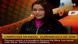 Campeona mundial Linda Lecca: "Los Laureles serían un orgullo"