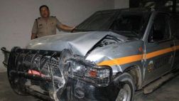 Enamorados mueren tras ser atropellados por camioneta municipal