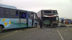Un muerto y 19 heridos deja accidente en Trujillo