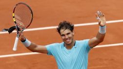 Nadal y un puntazo que lo clasificó a cuartos de Roland Garros