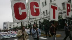 CGTP marchará este miércoles en rechazo a Ley Servir