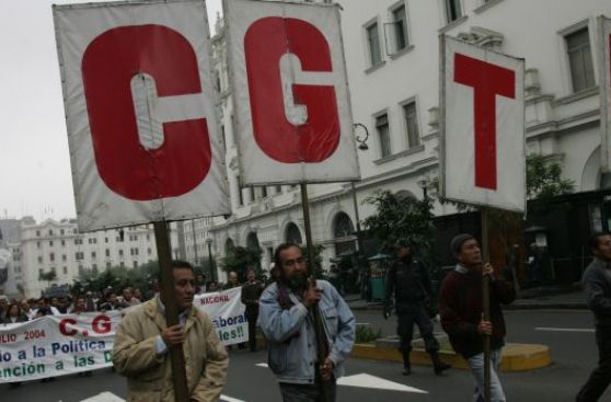 CGTP marchará este miércoles en rechazo a Ley Servir