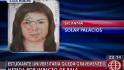 Estudiante recibió impacto de bala afuera de su universidad