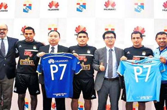 Huawei auspiciará al club Sporting Cristal por temporada 2014