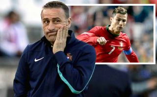 ¿Qué opina técnico de Portugal de la chance de jugar sin CR7?