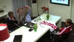 La broma de Edwin van der Sar a jugadores y técnico del Ajax