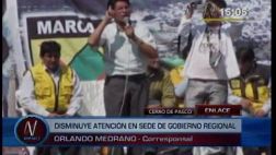Fiscalía intervino gobierno regional de Pasco