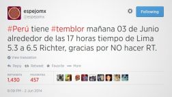 Una predicción de sismos a la "champa"
