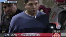 Temibles raqueteros cayeron con granadas de guerra