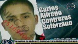 Policía murió atropellado por bus en la Panamericana Norte