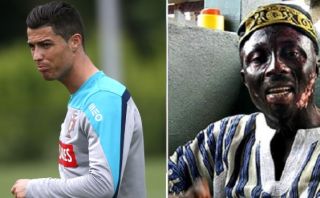 Brujo ghanés asegura que causó la lesión de Cristiano Ronaldo
