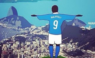 Balotelli es Cristo Redentor en nueva publicación en Instagram
