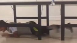 ¿Qué hace Neymar debajo de una mesa? Fred colgó video en redes