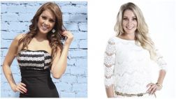 Sofía Franco y Karen Schwarz niegan rivalidad entre ellas