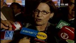 Susana Villarán no confirmó anuncio de FS sobre candidatura