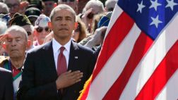 Obama en Normandía: Todo está escrito con sangre aquí