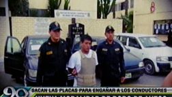 Cuidado con el robo de placas: la nueva modalidad para asaltos