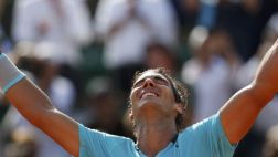 Este punto clasificó a Nadal a su novena final de Roland Garros