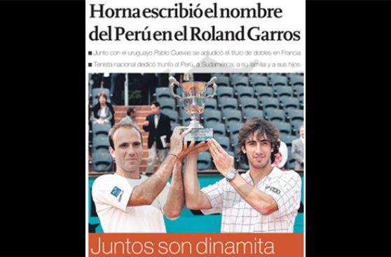 Así ocurrió: En 2008 Luis Horna gana el título de Roland Garros
