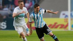 Argentina ganó 2-0 a Eslovenia con goles de Álvarez y Messi