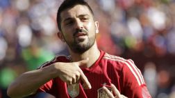 España ganó 2-0 a El Salvador con doblete de David Villa