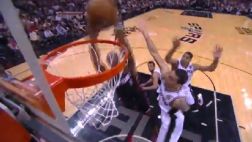 La terrible clavada de Chris Bosh que generó más de un aplauso