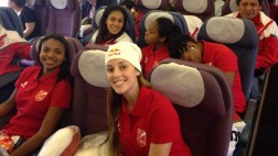 Vóley: selección de Natalia Málaga viajó para Copa Panamericana