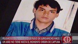 Delincuente que fugó de Lurigancho sigue sin orden de captura