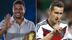 Ronaldo pide “mal de ojo a Klose” para que no lo supere