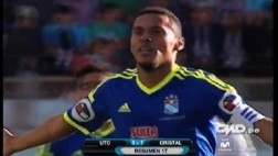 Cristal, con 9 hombres, igualó 1-1 ante UTC con 10 en Cajamarca