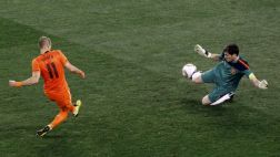 Arjen Robben y la atajada de Casillas que nunca olvidará