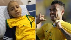 El mensaje de Dani Alves a un niño que padece leucemia