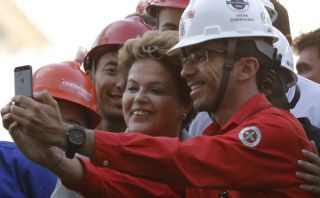 Brasil: Rousseff defiende las obras del Mundial 2014