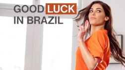 Esposa de Sneijder será el 'amuleto' de Holanda en el Mundial