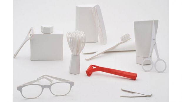 ¿Una afeitadora de papel? Crean originales elementos del hogar